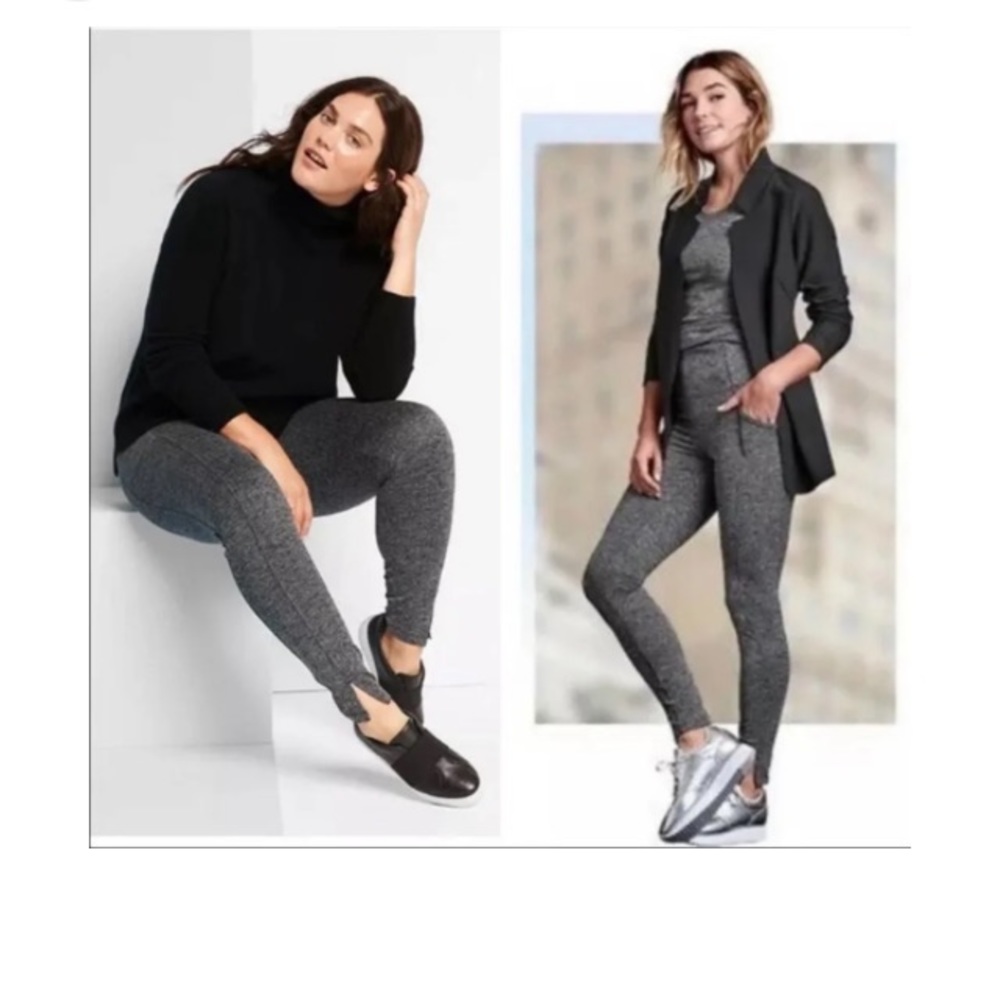 Athleta Mercer herringbone pants